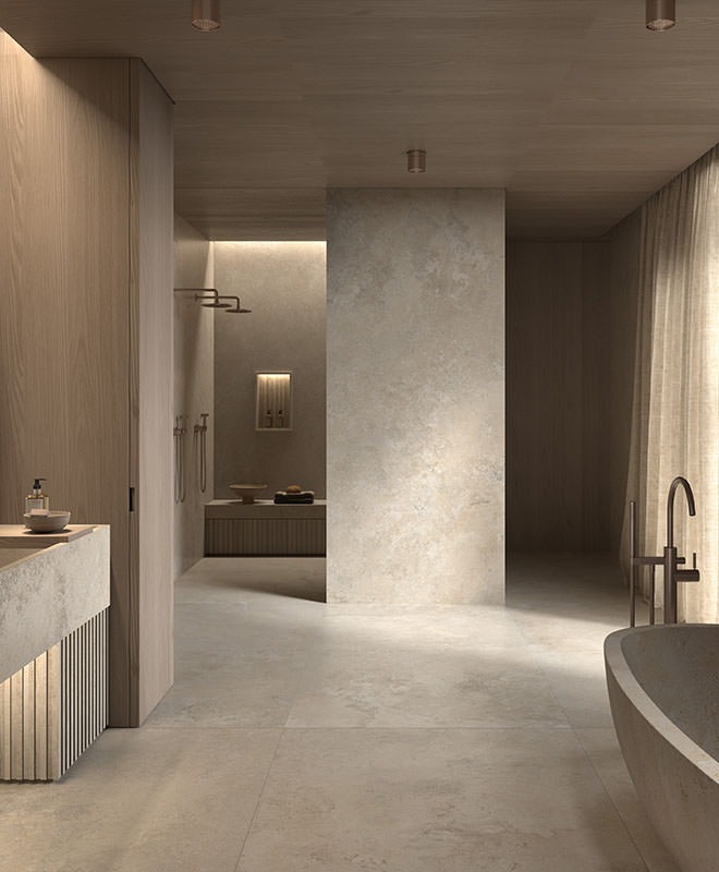 Grands formats effet pierre