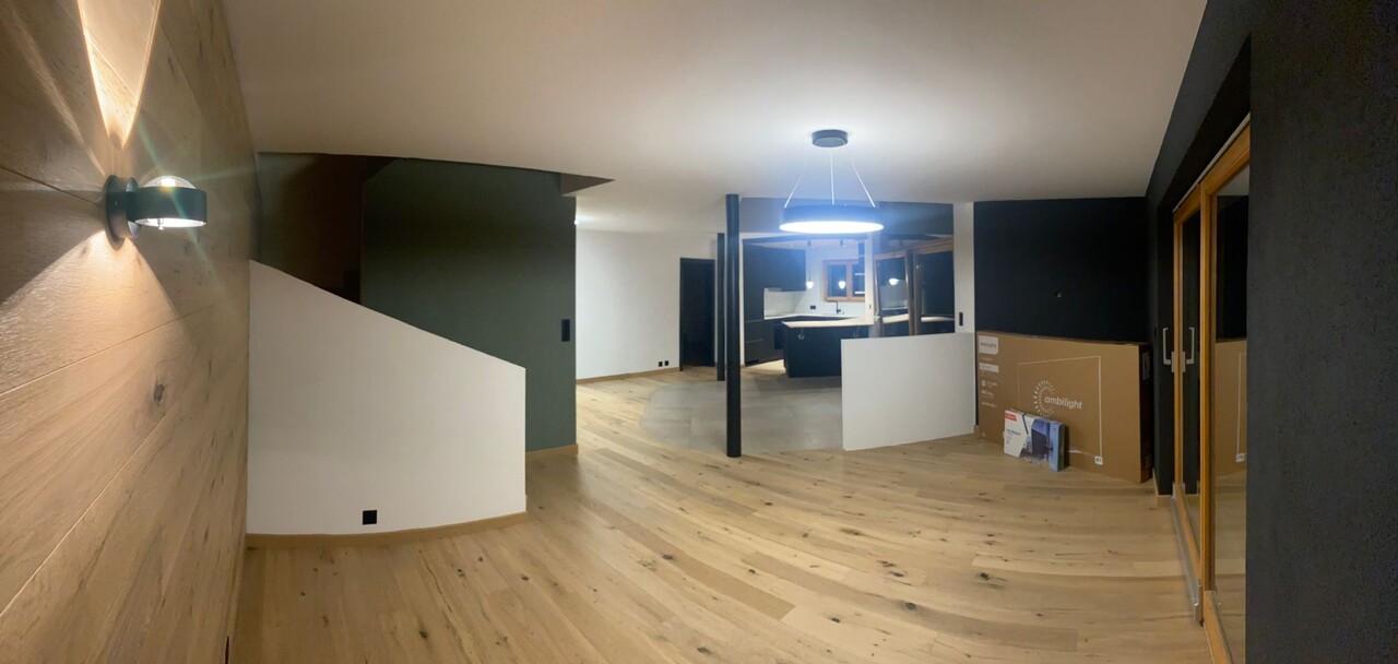 Villa contemporaine en Valais central – Pièces à vivre (Valais central)