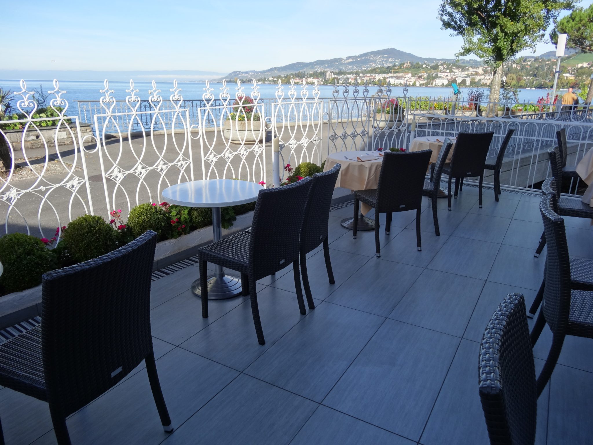 Restaurant Montreux terrasse