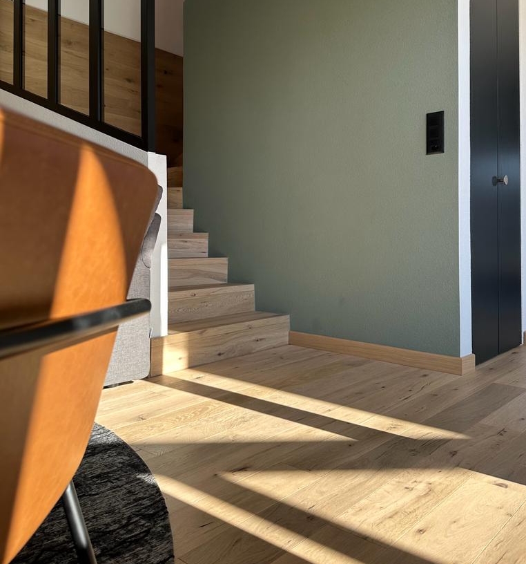 Villa contemporaine en Valais central – Pièces à vivre (Valais central)