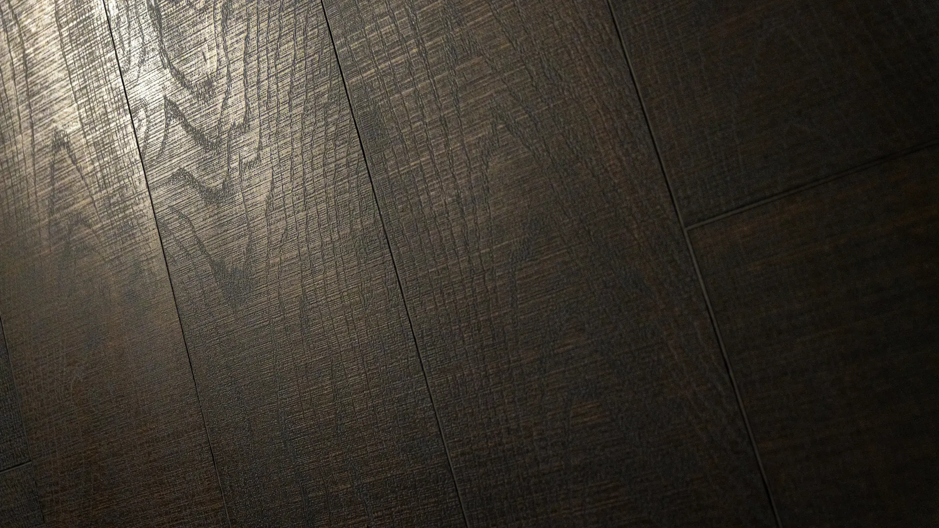 Carrelage effet bois en bâtons rompus