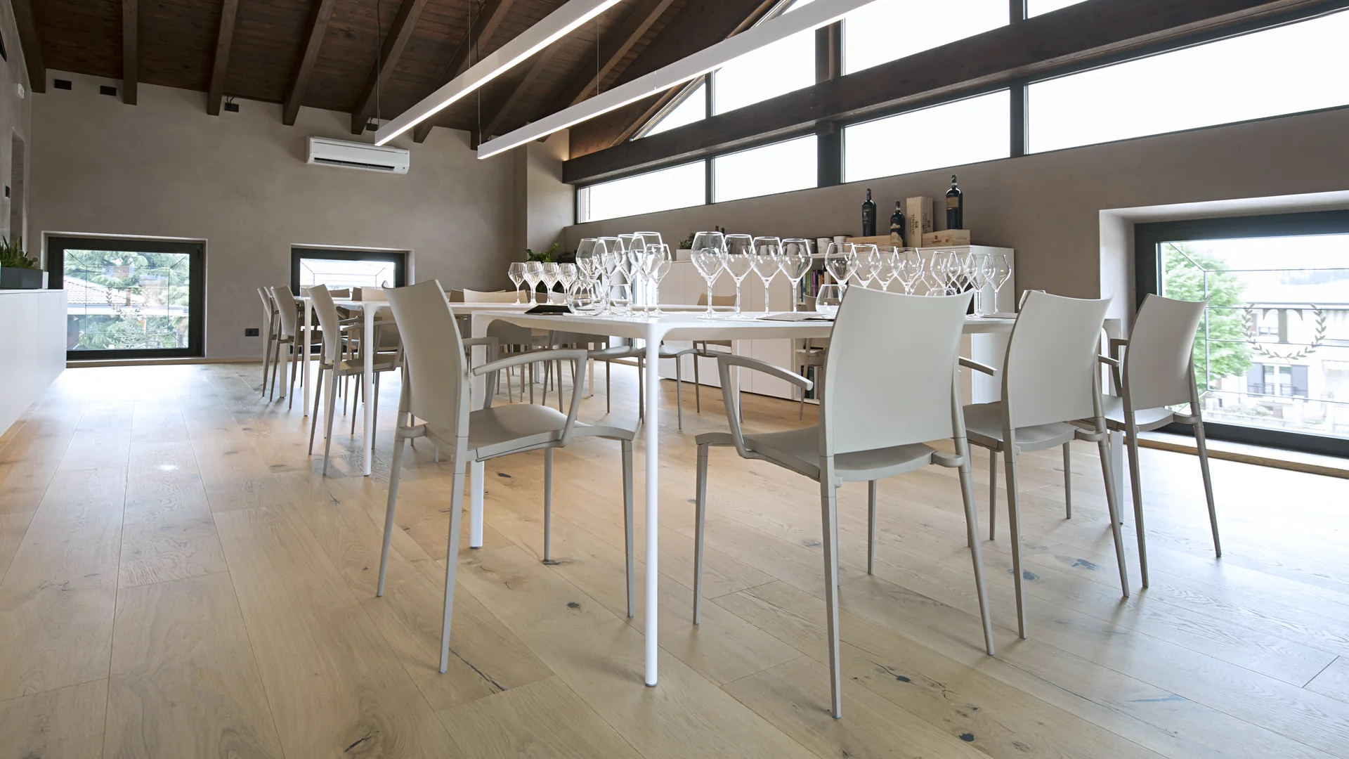 Parquet finition brossée
