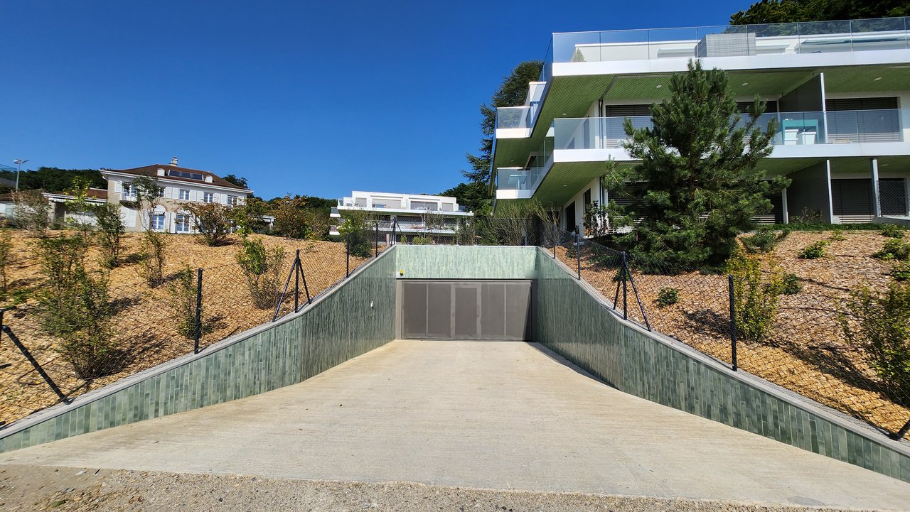 Immeuble résidentiel dans l'Ouest lausannois – Façades et accès (Ouest lausannois)