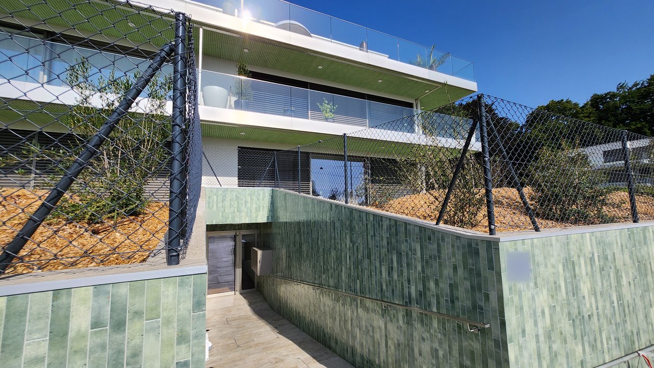Immeuble résidentiel dans l'Ouest lausannois – Façades et accès (Ouest lausannois)